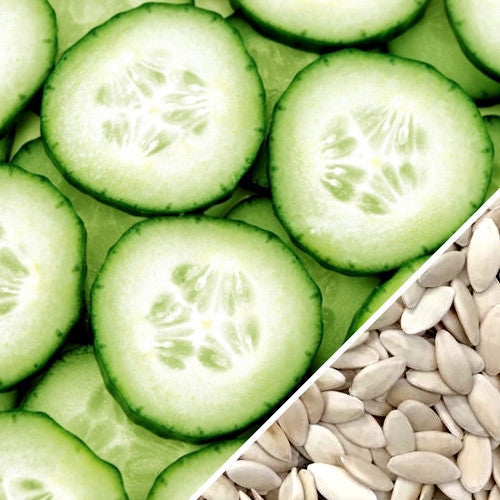 Buy Marketer cucumber seeds to grow flavorful 9" dark green cucumbers ideal for slicing and salads. Perfect for home or market gardening. Learn more!