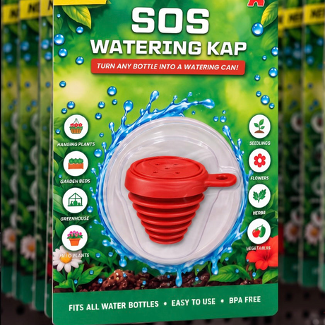 *NEW* WATERING KAP© | Turn any water bottle into a watering can!